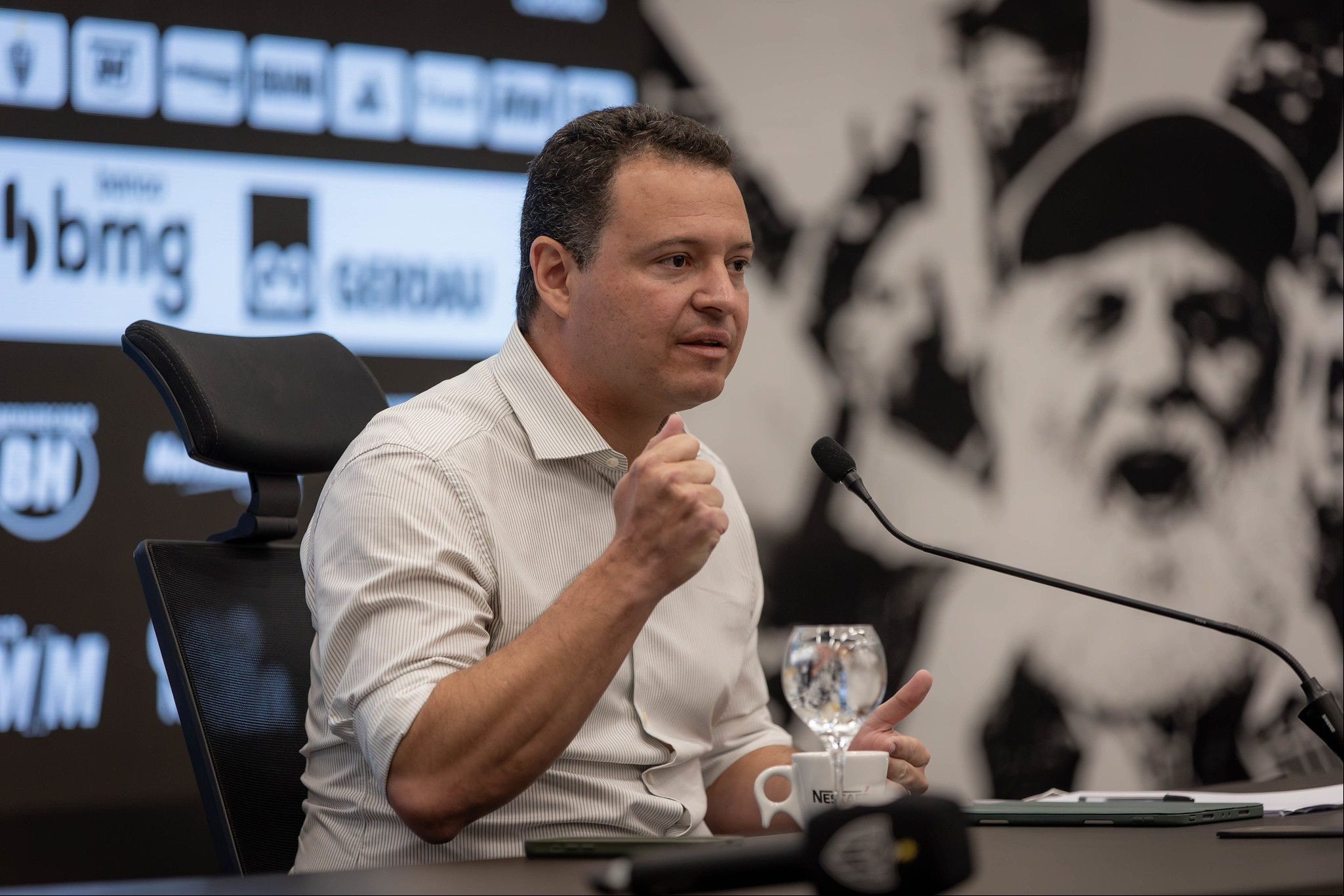 Rafael Menin, gestor da SAF do Atlético