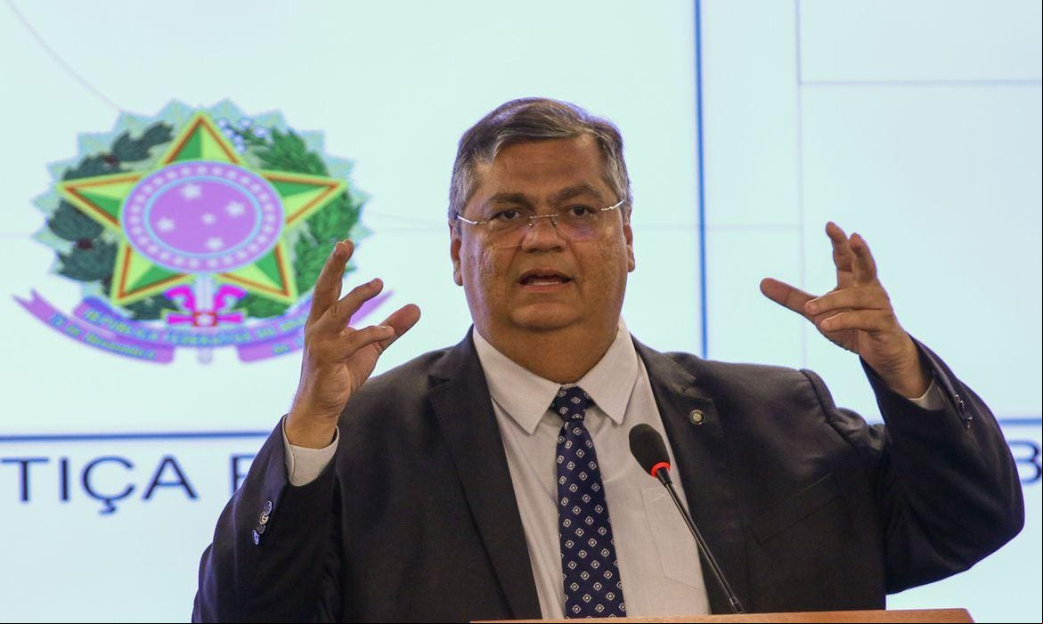 O ministro da Justiça e Segurança Pública, Flávio Dino