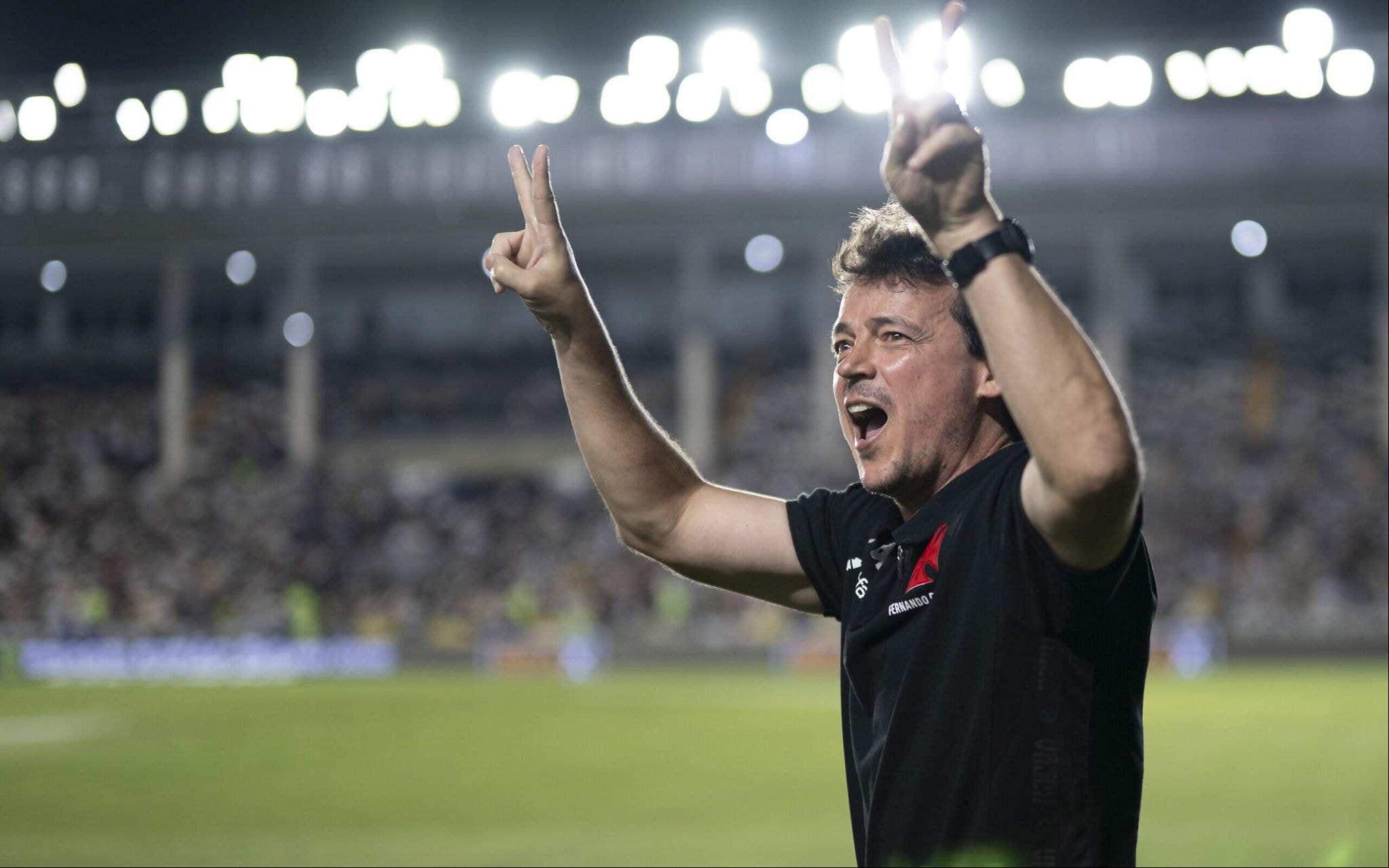 Diniz completa um mês no comando do Vasco (Foto: Jorge Rodrigues/AGIF)