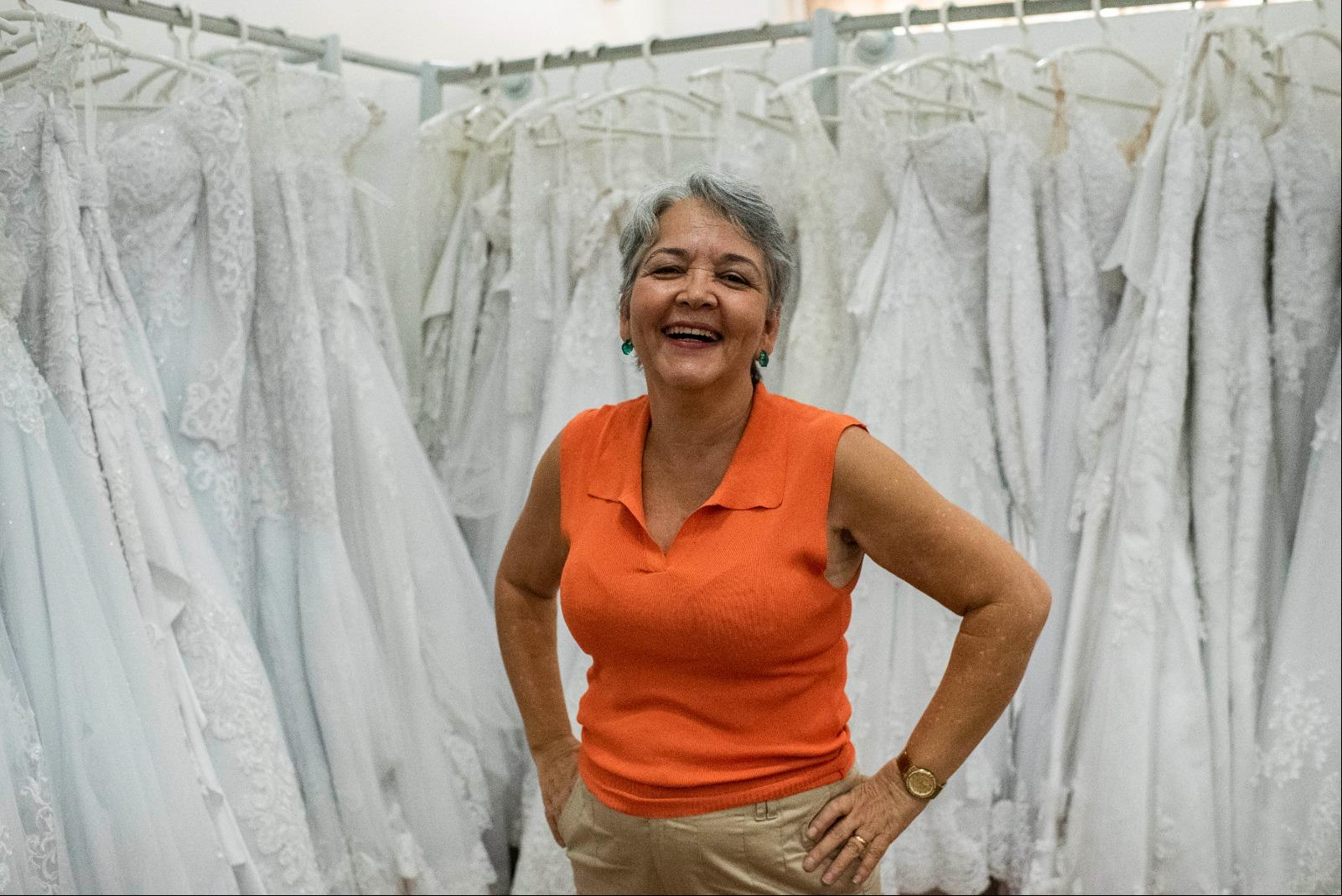Cida Noivas é uma das referências do Edifício Mariana